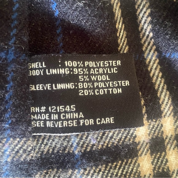 London Fog Black Trench Coat Women’s Size Small - Picture 11 of 11